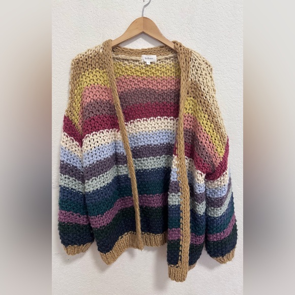 bohme Sweaters - Bohme chunky knit open front cardigan